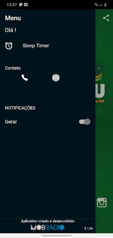 Rádio Uirapuru for Android - Stream Audio & Interact