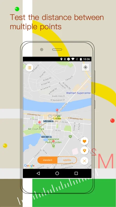 GPS Map Ruler for Android - Accurate Distance & Area Measurement