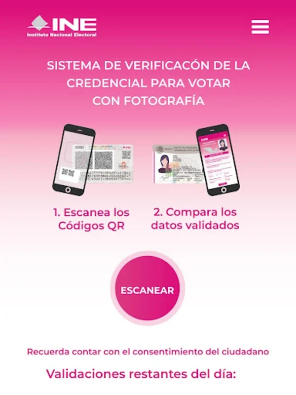 Valida INE-QR for Android: Verify Voting Credentials