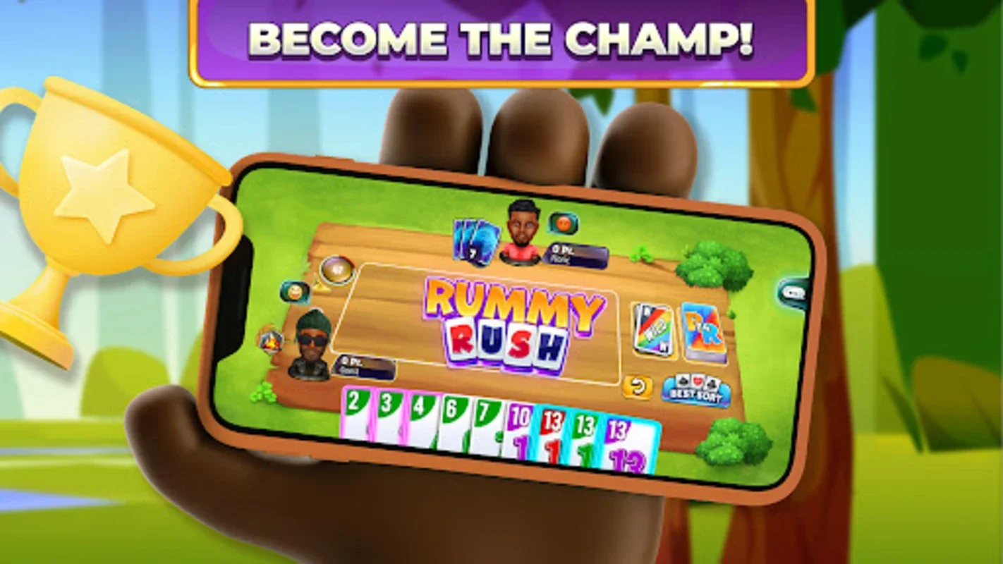 Rummy Rush for Android - Engaging Multiplayer Card Game