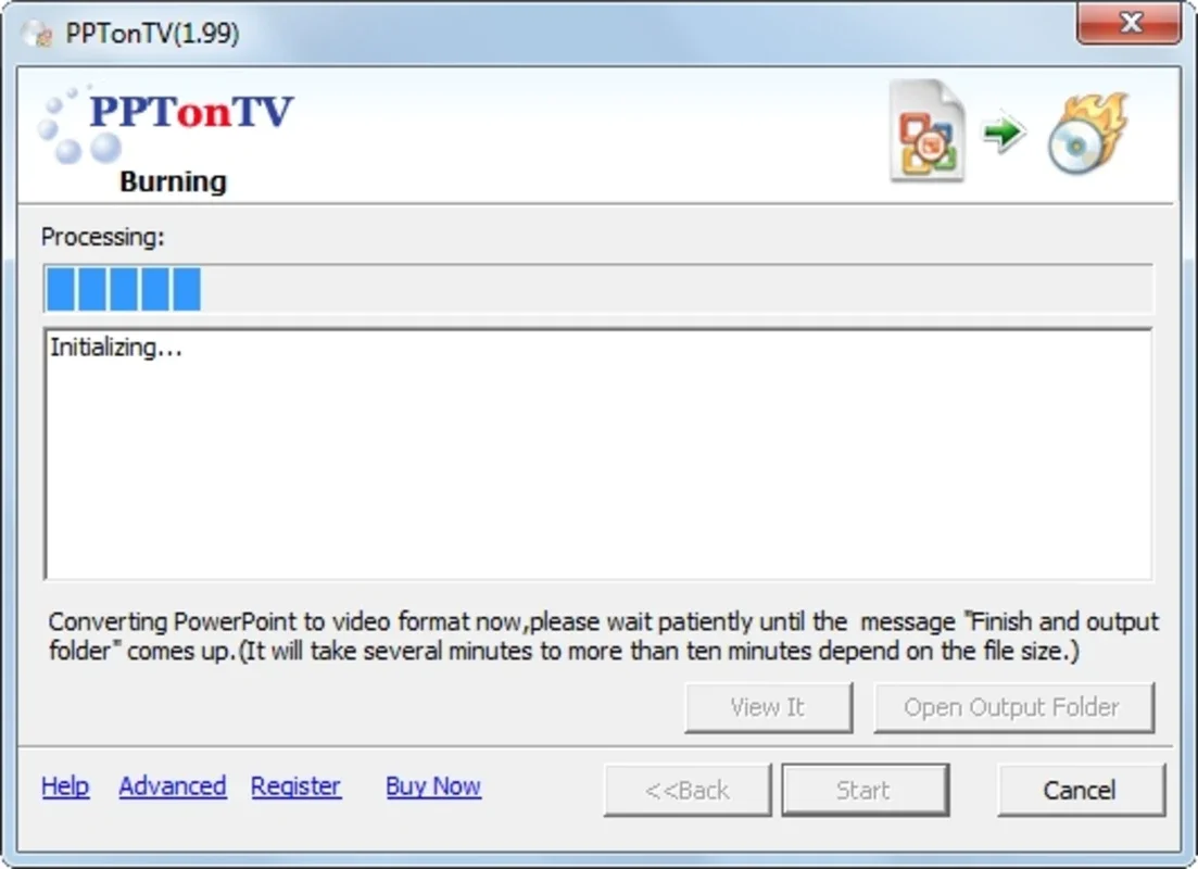 PPTtoTV for Windows - Transform PowerPoint to Movies