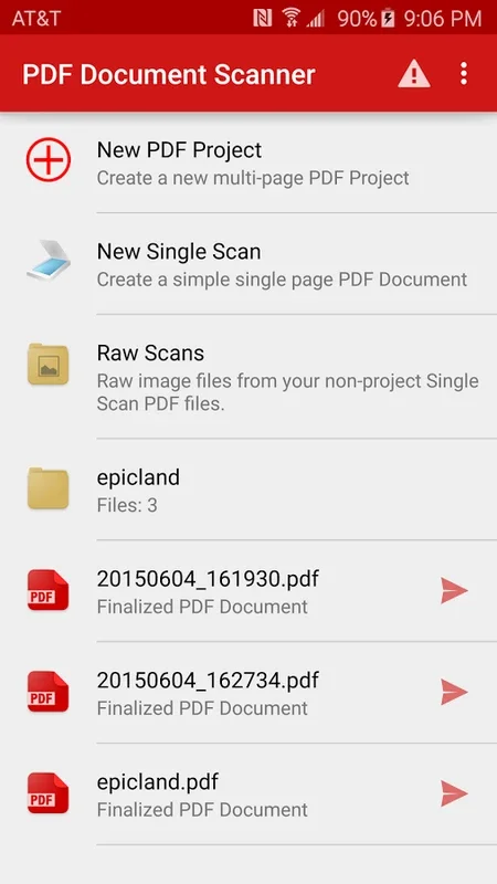 PDF Document Scanner: Efficient Document Scanning for Android