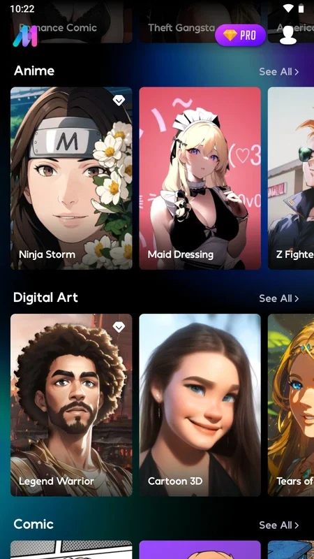 AI Mirror for Android - Transform Selfies into Cartoons