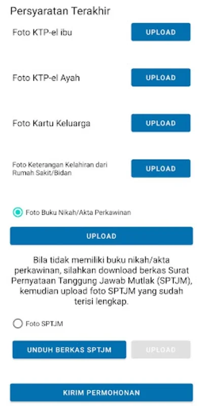 Layanan Ananda Sehat for Android: Efficient Birth Certificate Processing