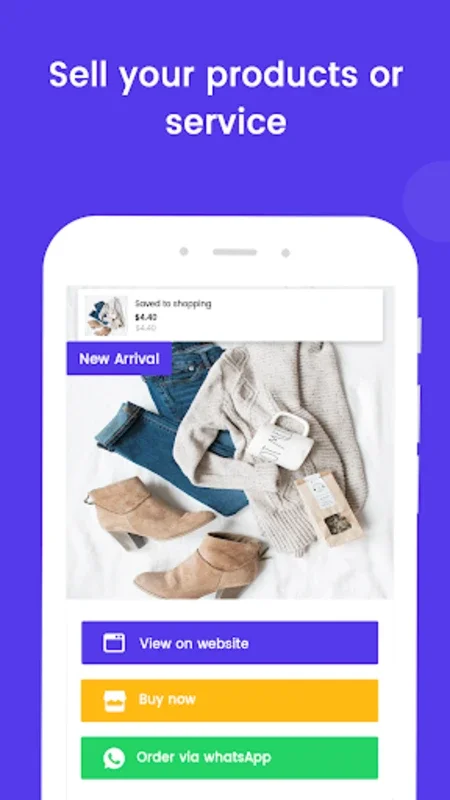 Shoplnk - Online Store Builder for Android: Seamless Instagram Integration