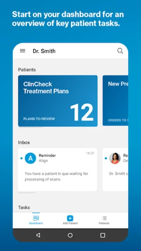 Invisalign Practice App for Android - Manage Patient Tasks Easily