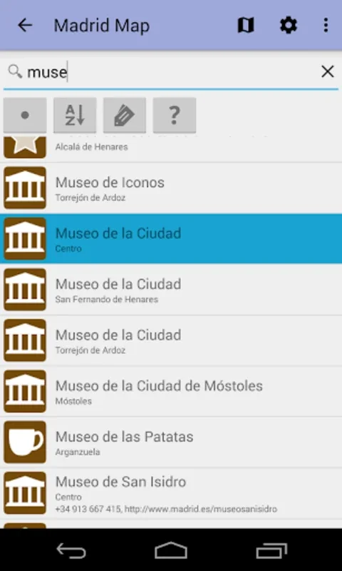 Madrid Offline City Map Lite for Android - Seamless Navigation