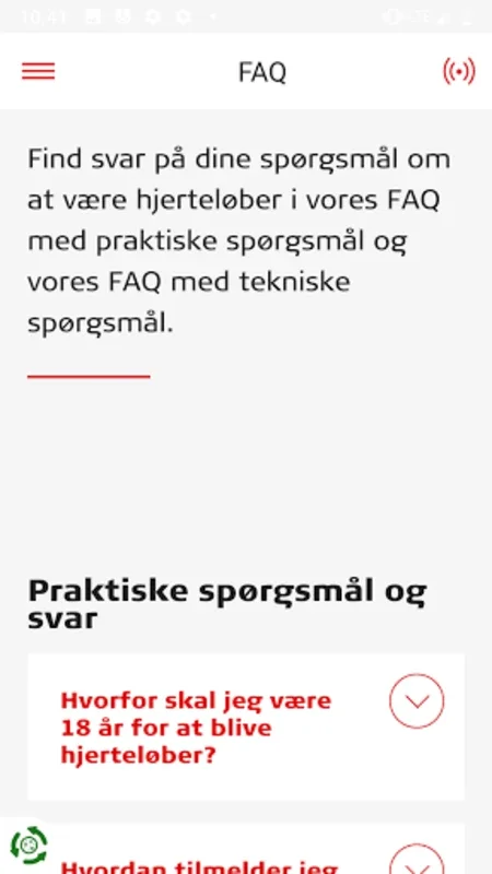 TrygFonden Hjerteløber for Android - Volunteer CPR App