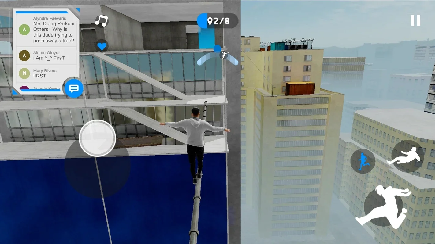 Rysen Dawn for Android - A Realistic Parkour Experience