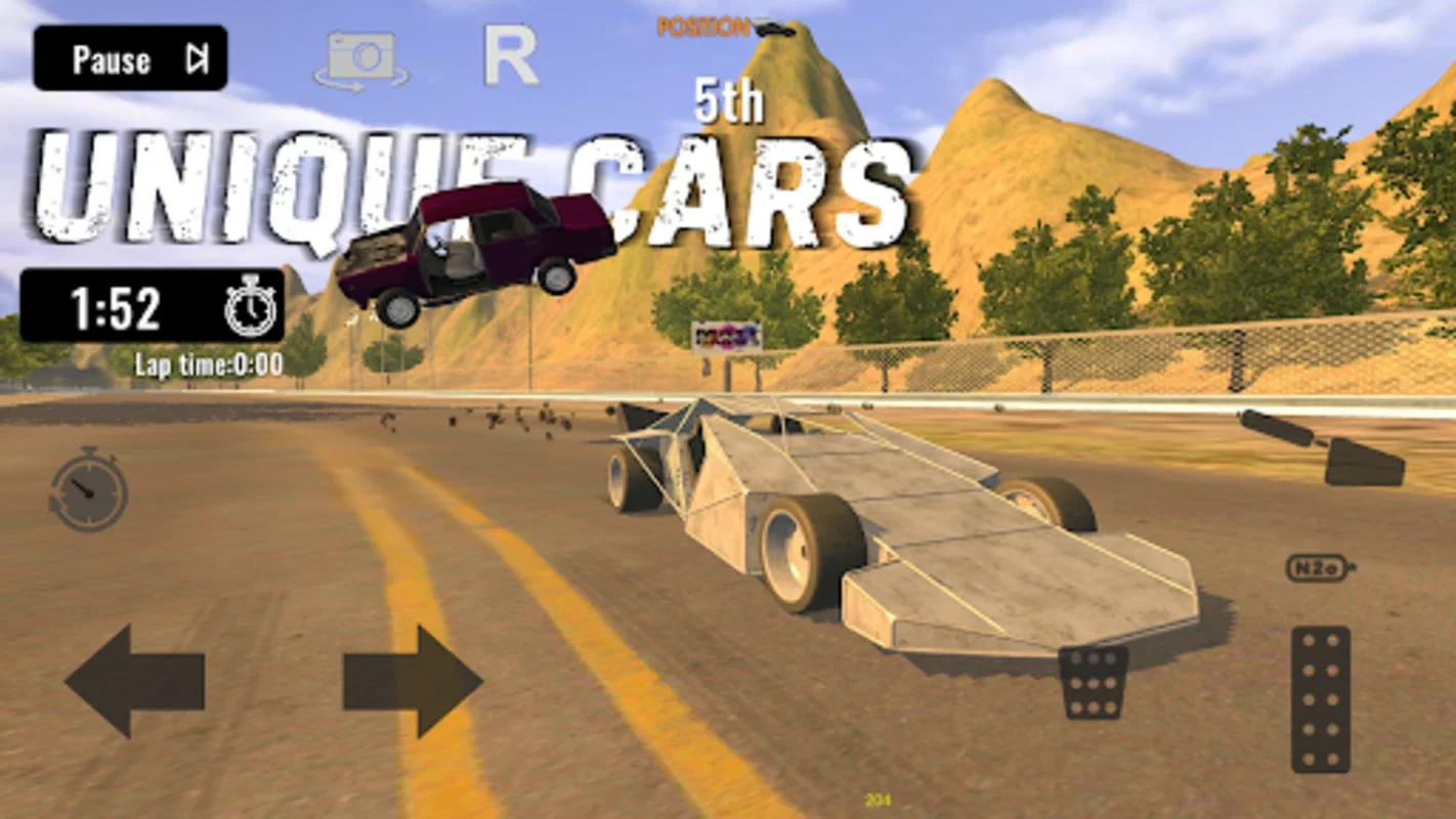 CrashXRaceCar for Android - Experience High-Speed Racing & Destruction