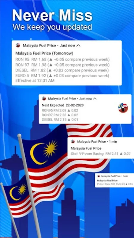 Malaysia Fuel Price for Android - Track Fuel Prices Easily