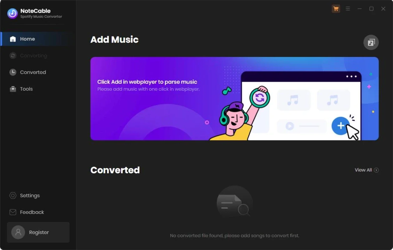 NoteCable Spotify Music Converter for Windows - Unlock Your Music