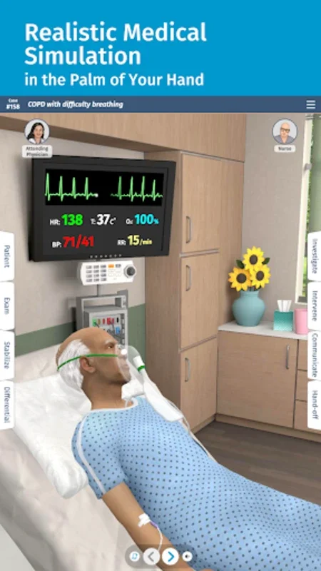 Full Code Medical Simulation: Immersive Android Medical Training with CME Credits