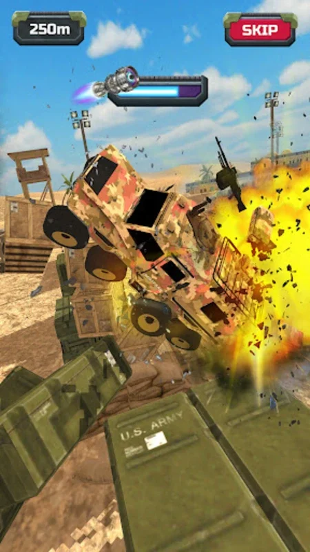 Ramp Tank Jumping for Android - Thrilling Military Vehicle Jumps