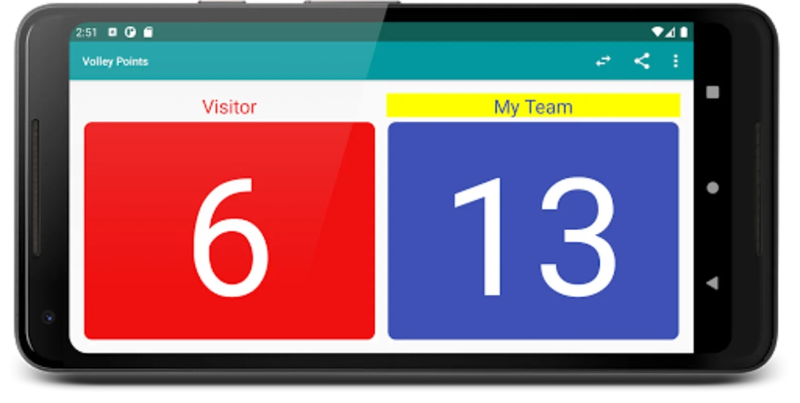 Volleyball Scoreboard for Android - Keep Track of Scores Easily