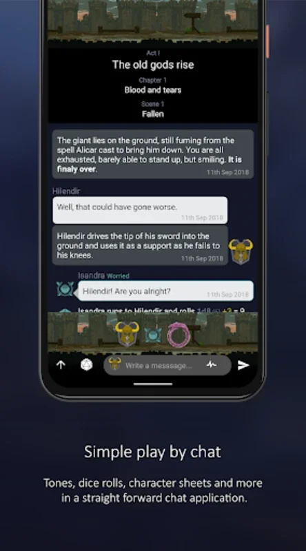 Role Gate for Android: Immersive Chat-Based RPGs