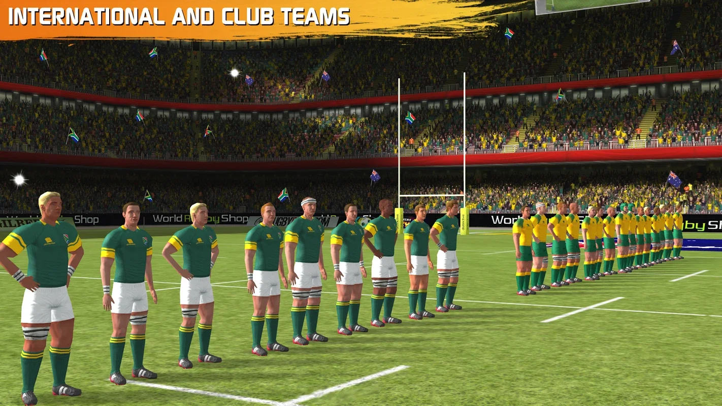 Rugby16 for Android - Immersive Rugby Experience