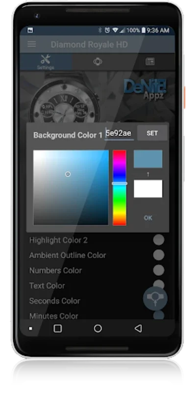 Diamond Royale HD Watch Face for Android: Stylish and Functional