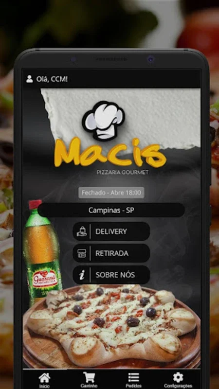 Pizzaria Macis for Android - Quick Pizza Delivery in Campinas