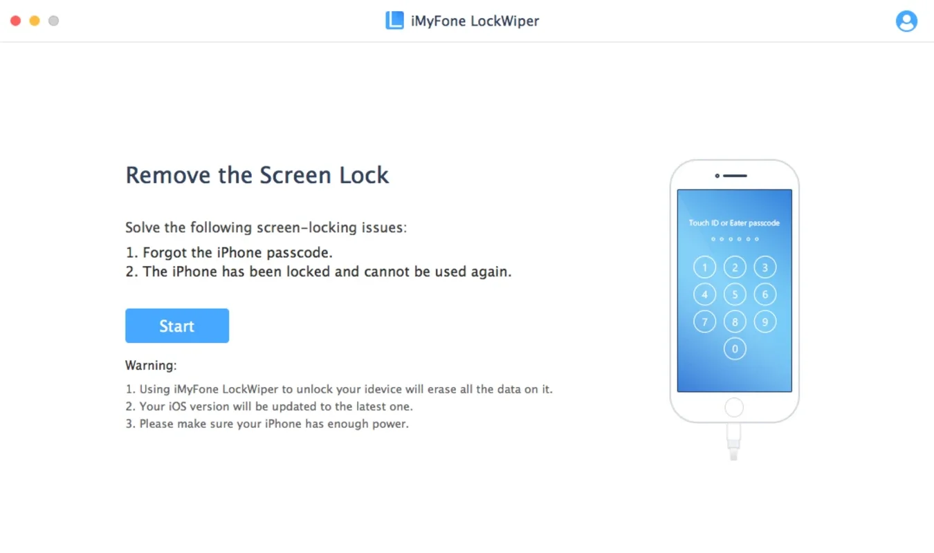 iMyFone LockWiper for Mac - Unlock Your Device