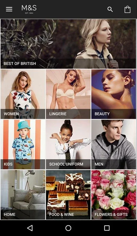 M&S for Android: The Popular Shopping App