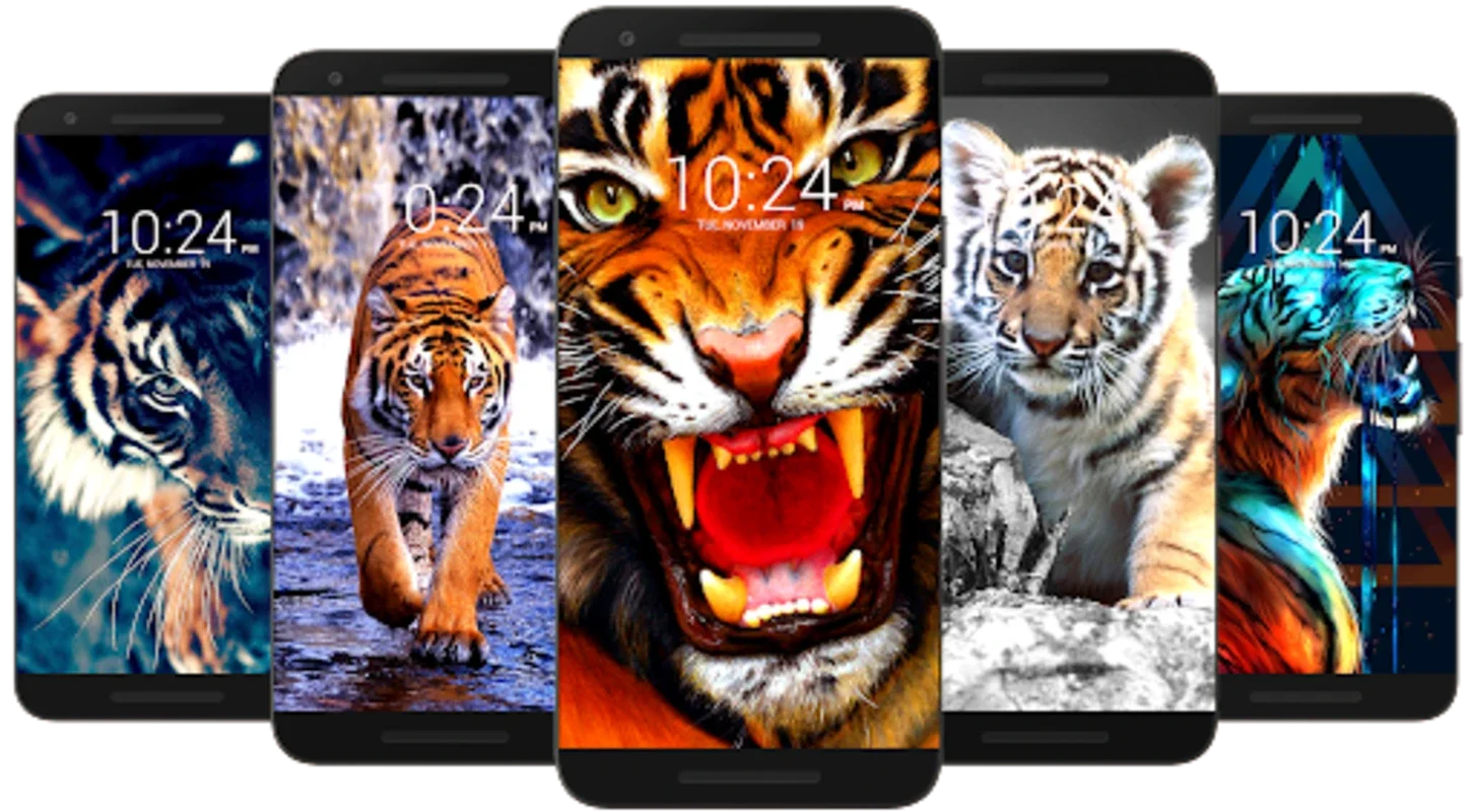 Tiger Wallpaper HD & 4K for Android - Stunning Visuals