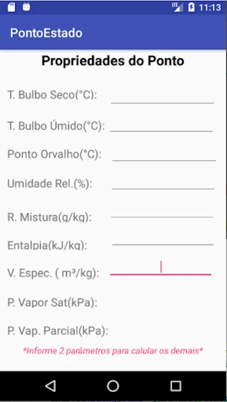 Calculo Psicrometrico for Android: Advanced Engineering Tool