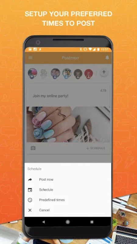 Postcron: Streamline Social Media on Android