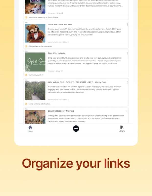 Zlinky for Android: Organize Your Digital Life