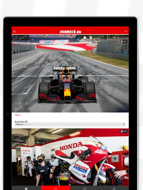 Formel1.de for Android - Unofficial F1 Info Hub