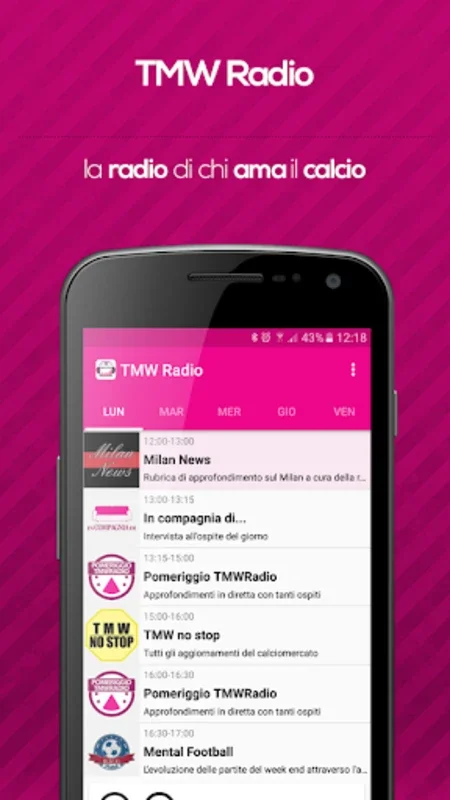 TMW Radio for Android: Real-Time Football Updates & Expert Analysis