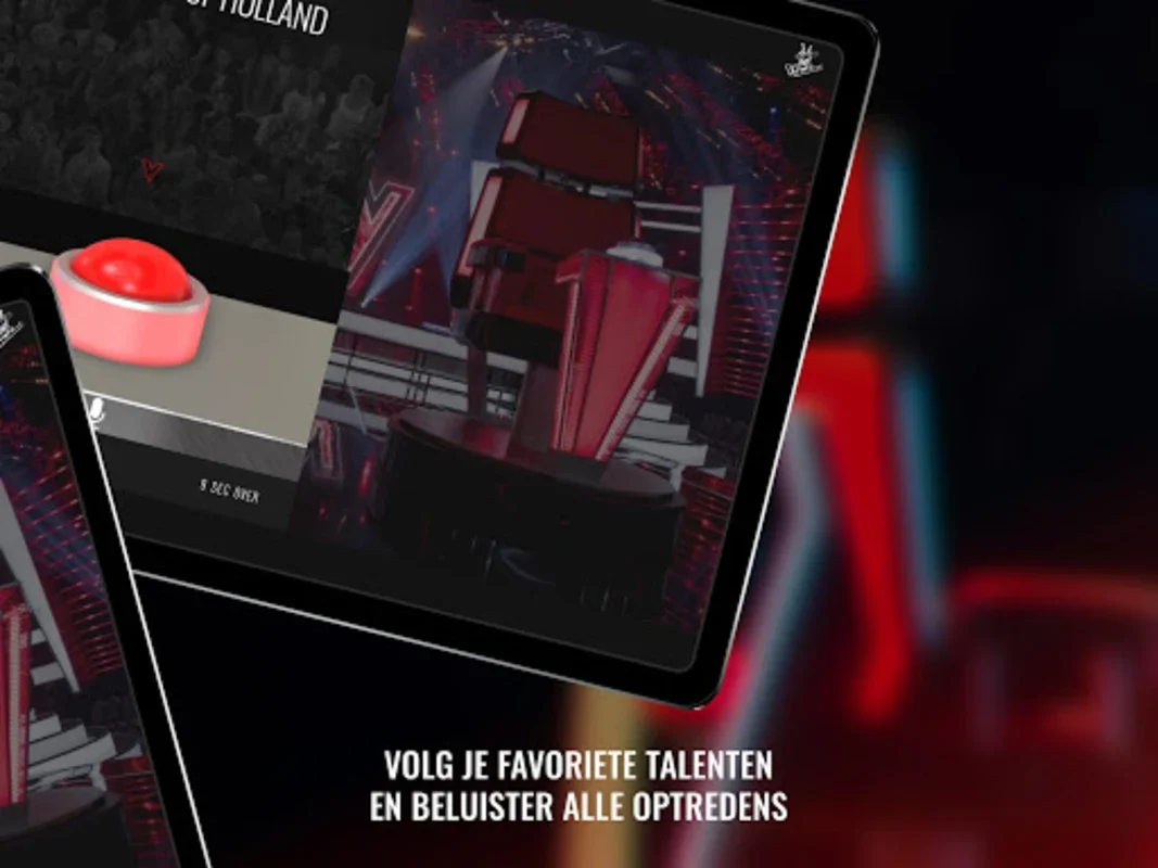 The voice of Holland App for Android - Engaging Musical Experience