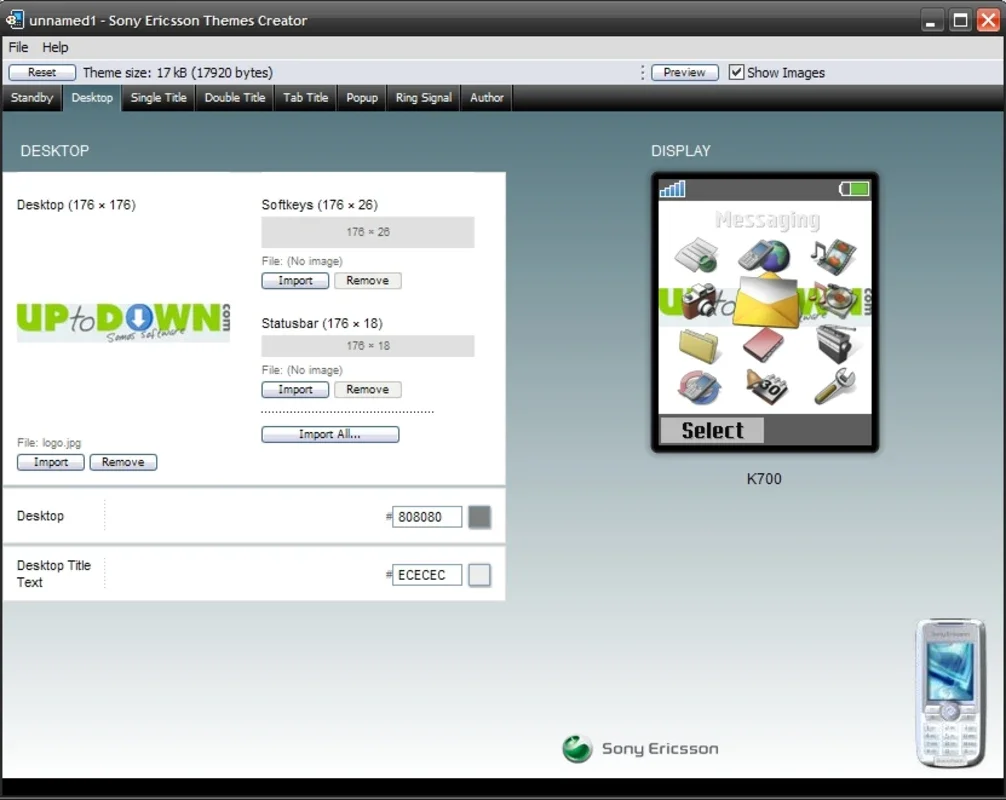 Sony Ericsson Themes Creator for Windows: Customize Your Mobile