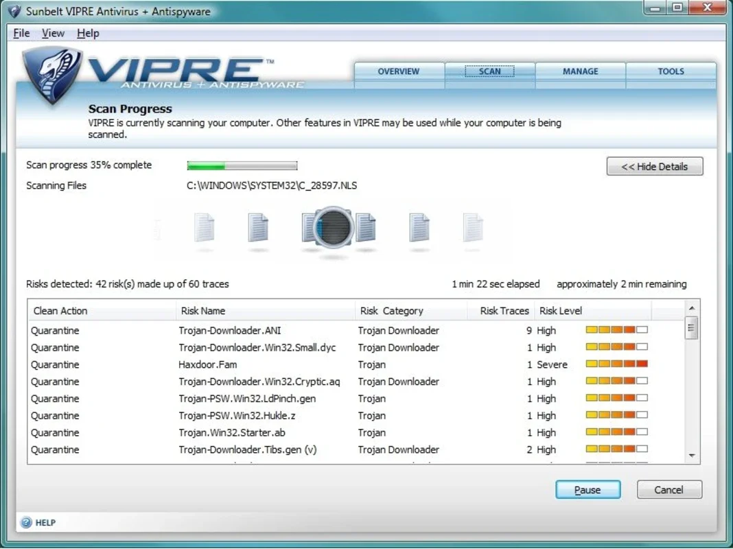 Vipre Antivirus for Windows - Total Protection with Low Resource Use