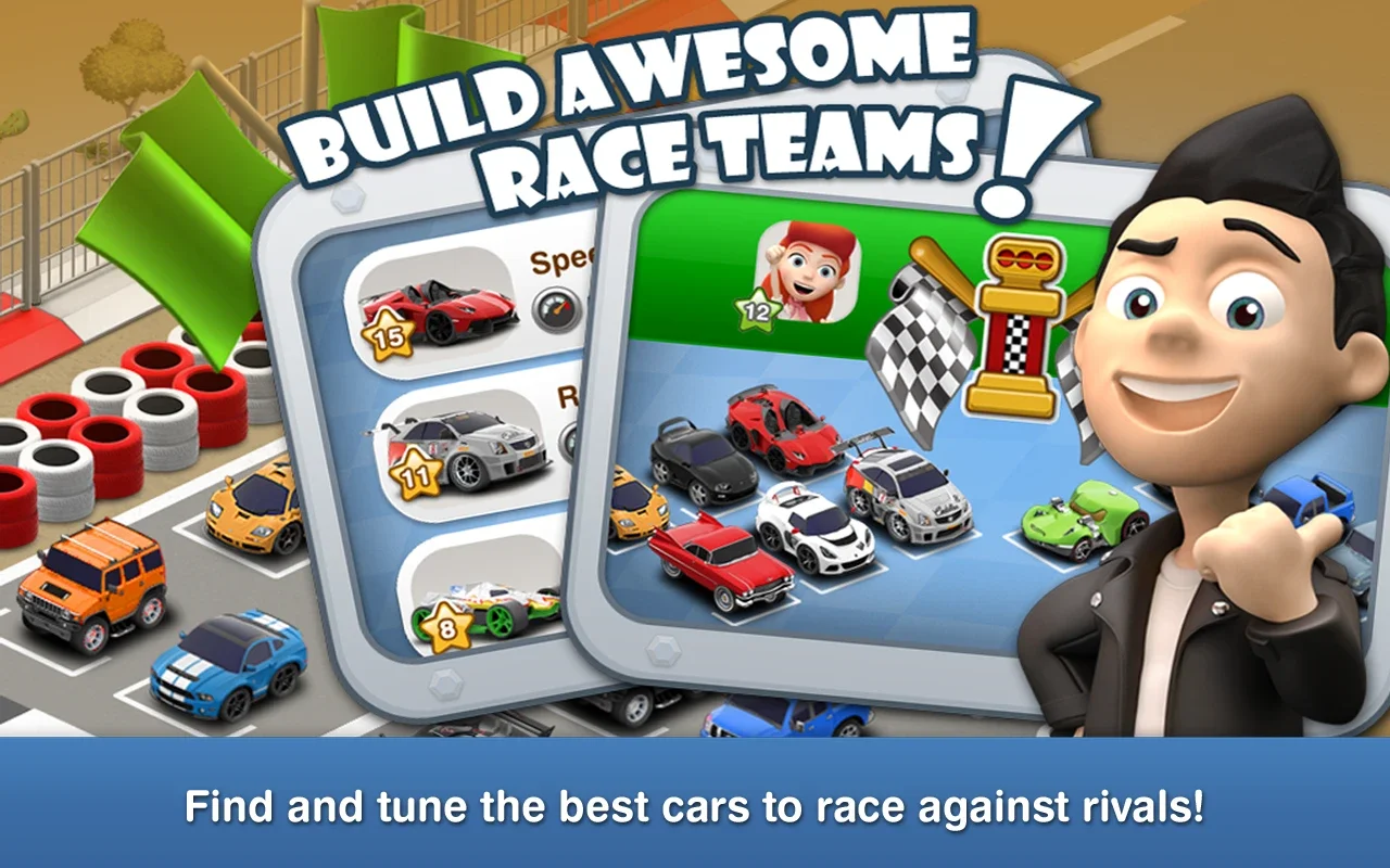 Car Town Streets for Android - Build a Vehicle-Friendly City