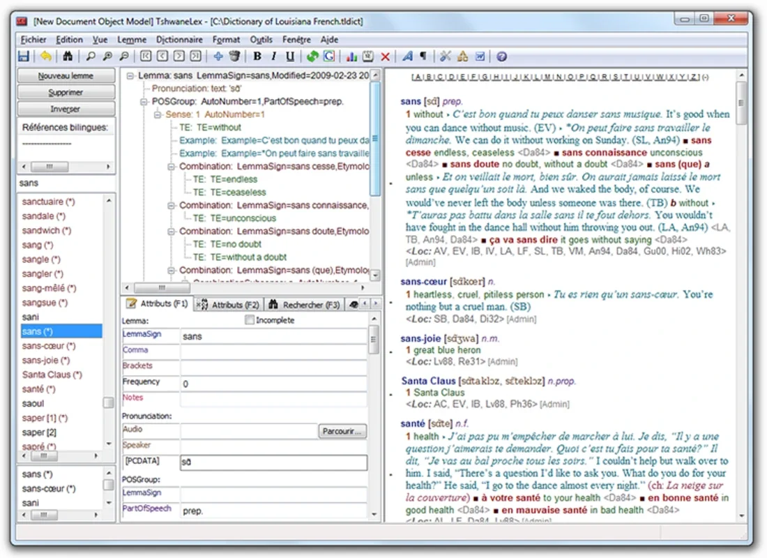 TLex Suite 2010: Dictionary Production Software for Windows