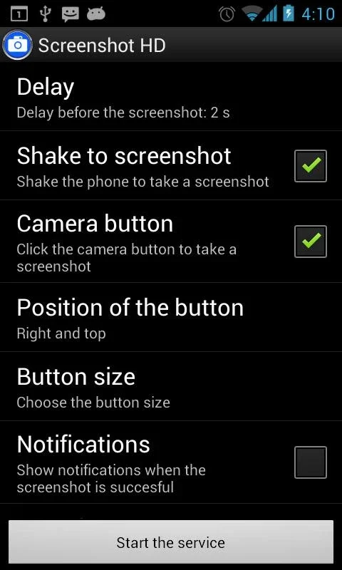 Screenshot HD for Android: More Ways to Capture