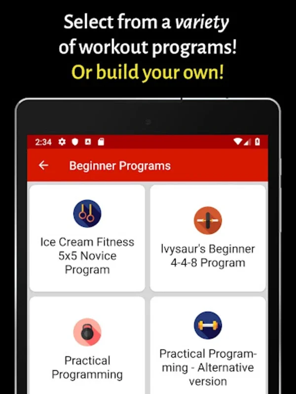 PERSEUS: Workout Gym Log for Android - Achieve Fitness Goals