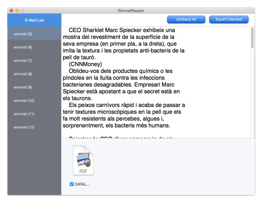 Cisdem WinmailReader for Mac - Streamline Your Email Reading