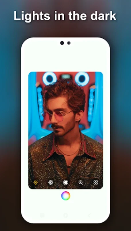 Mirror for Android: Customizable Lighting & Snapshot Gallery