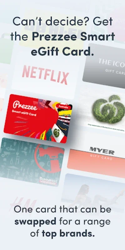 Prezzee for Android - Seamless Gift-Giving with Digital Cards