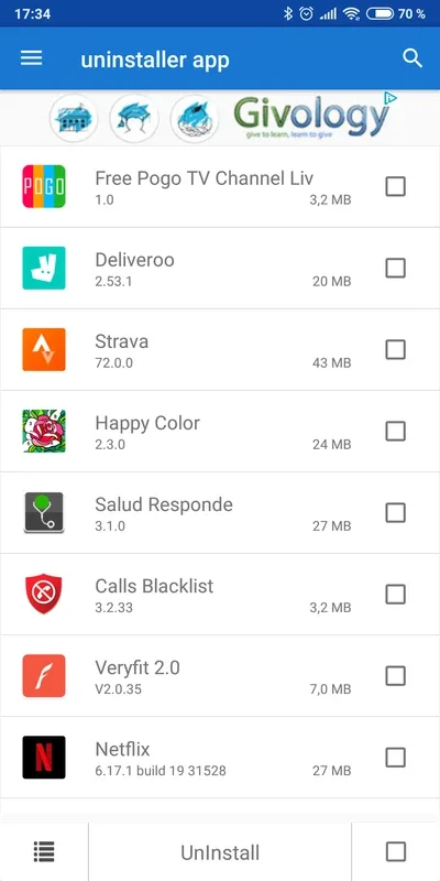 Uninstaller App for Android - Quickly Remove Apps