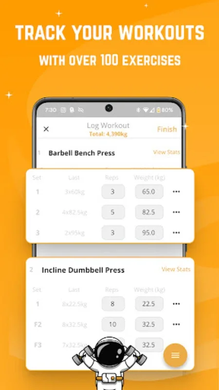 Stronger for Android - Transform Your Fitness with Fun Stats