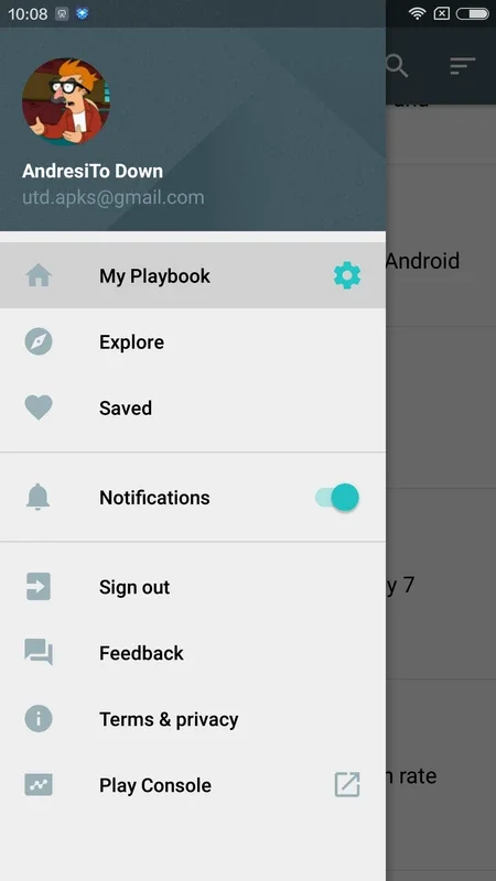 Playbook for Android: Empowering App Developers