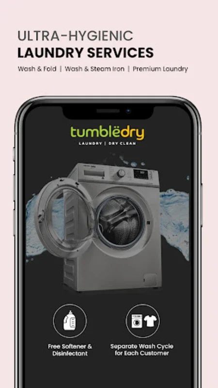 Tumbledry for Android - Efficient Laundry and Dry Cleaning App