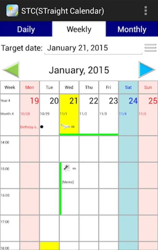 StraightCalendar for Android: Comprehensive Schedule Management