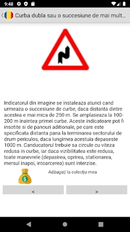 Indicatoare rutiere România for Android - Master Road Signs