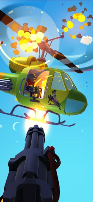 Heli Gunner: chopper shooter for Android - Intense Combat Experience