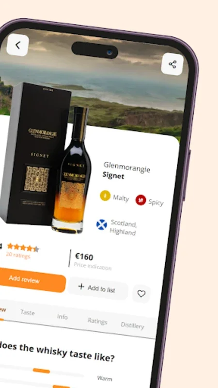 Distilld • Your Whisky App for Android - Explore and Taste Whisky