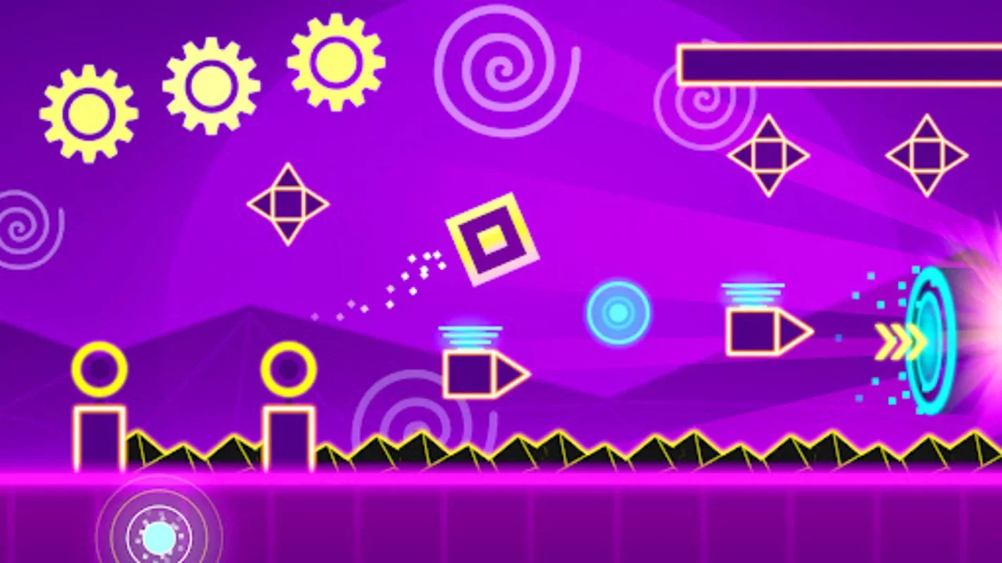 Rhythm Dash - Jump Geometry for Android: Engaging Platformer